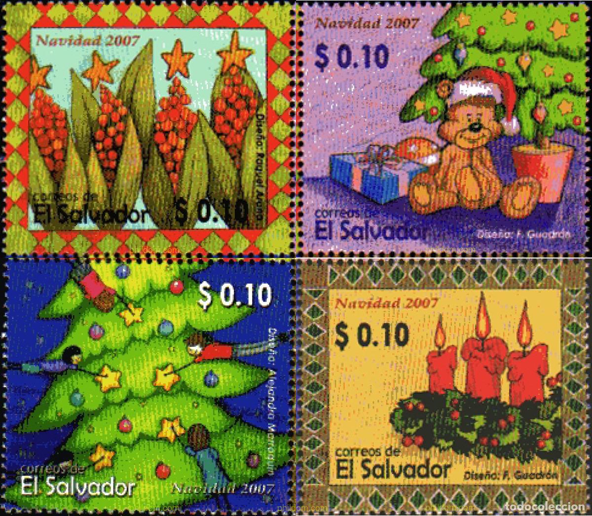 Sellos: 238926 MNH EL SALVADOR 2007 - Foto 1