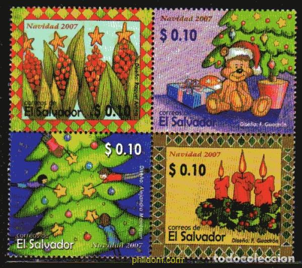 Sellos: 359184 MNH EL SALVADOR 2007 - Foto 1