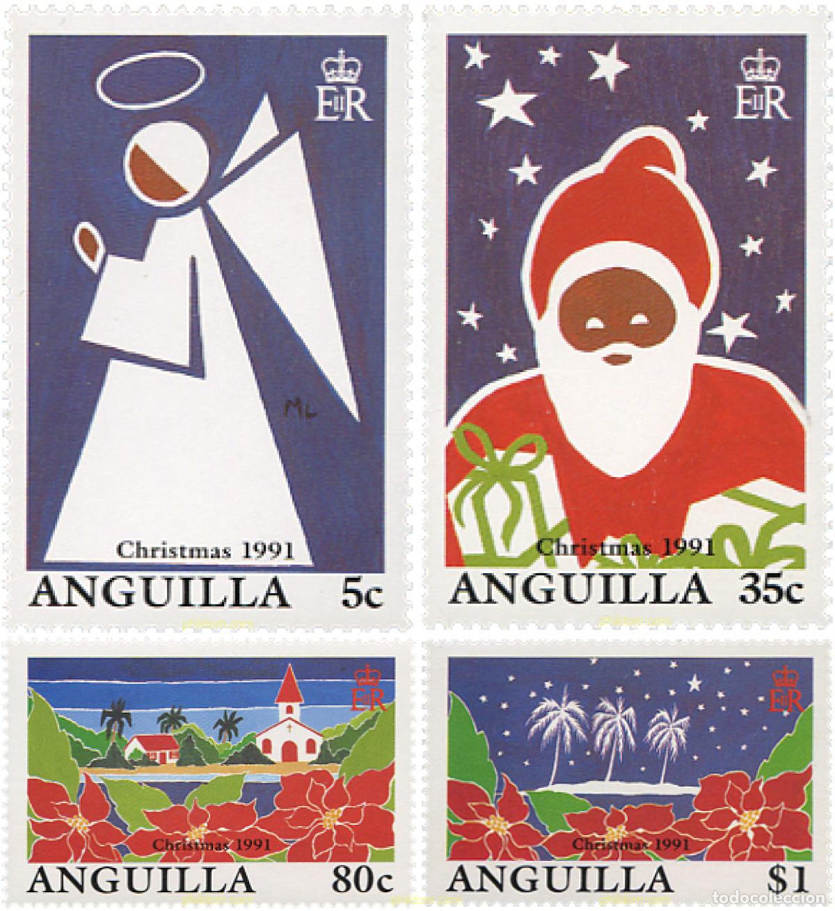Sellos: 261995 MNH ANGUILLA 1991 NAVIDAD - Foto 1