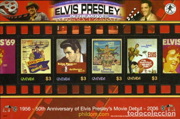 Sellos: 191549 MNH GRANADA 2006 ELVIS PRESLEY - Foto 1