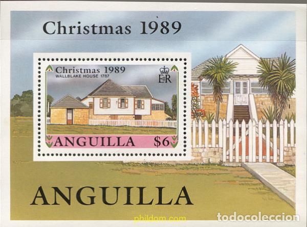 Sellos: 282696 MNH ANGUILLA 1989 NAVIDAD - Foto 1