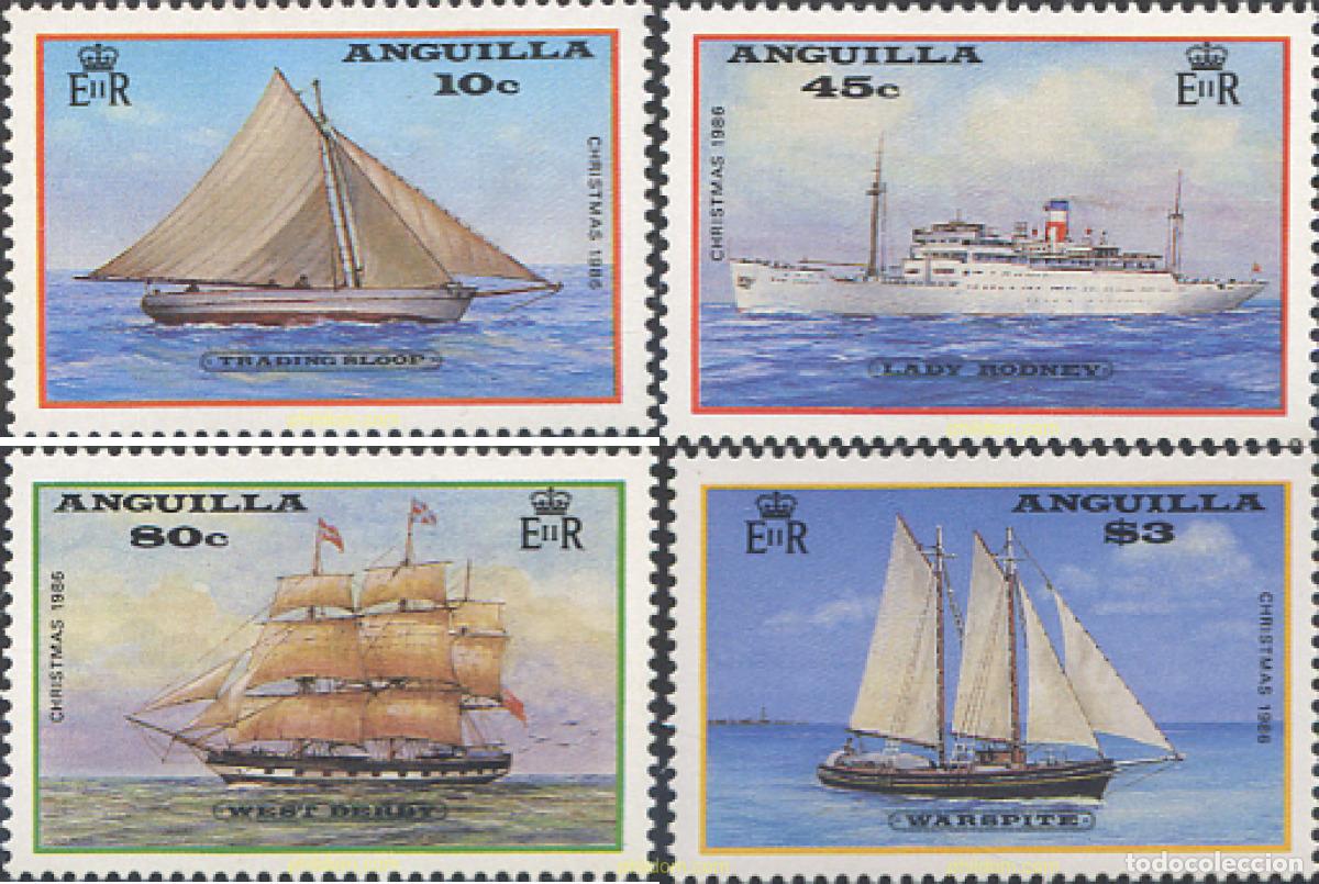 Sellos: 282694 MNH ANGUILLA 1986 NAVIDAD - Foto 1
