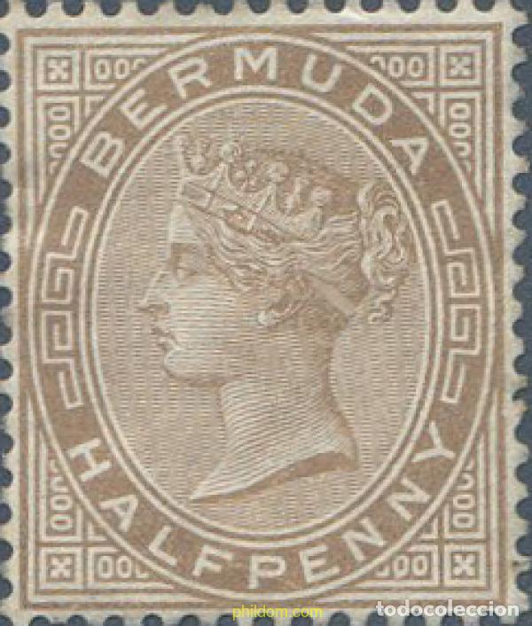 Sellos: 646049 HINGED BERMUDAS 1883 SERIE BASICA - Foto 1