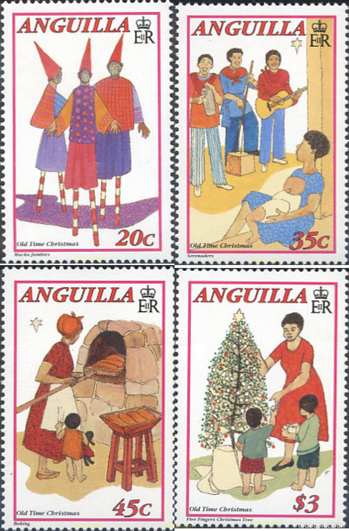 Sellos: 282704 MNH ANGUILLA 1993 NAVIDAD - Foto 1