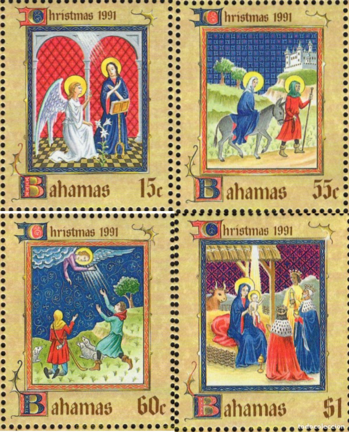 Sellos: 286316 MNH BAHAMAS 1991 NOEL - Foto 1