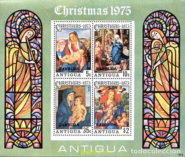 Sellos: 290318 MNH BARBUDA 1975 NAVIDAD - Foto 1