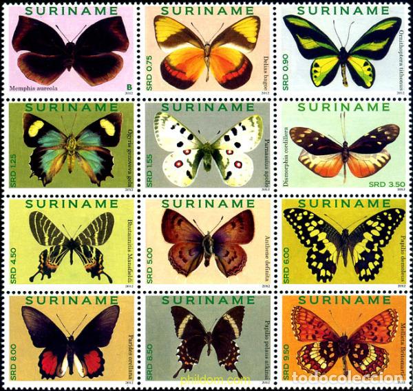 Sellos: 290462 MNH SURINAM 2012 - Foto 1