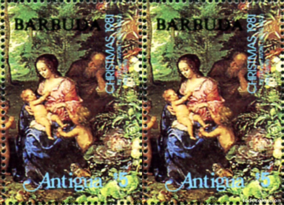 Sellos: 290710 MNH BARBUDA 1981 NAVIDAD - Foto 1