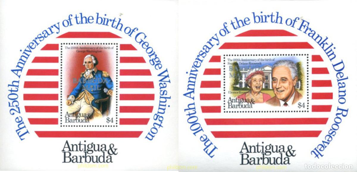 Sellos: 290721 MNH BARBUDA 1982 ANIVERSARIOS - Foto 1