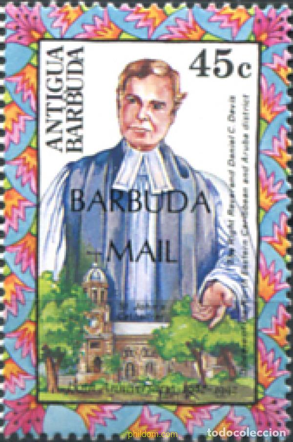 Sellos: 290835 MNH BARBUDA 1993 REVERENDO - Foto 1