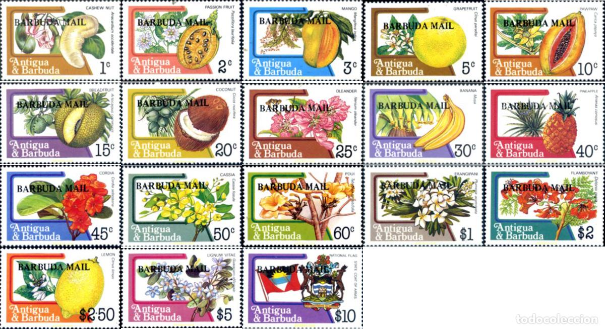 Sellos: 290733 MNH BARBUDA 1983 SERIE BASICA - Foto 1