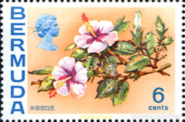 Sellos: 291792 MNH BERMUDAS 1977 FLORES - Foto 1