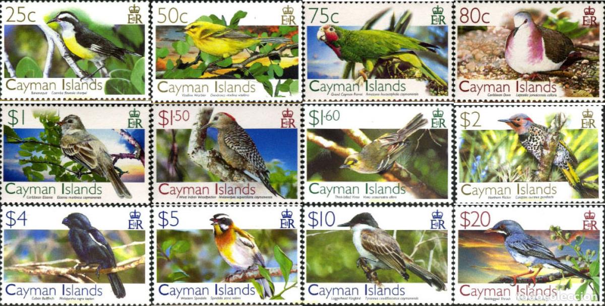 Sellos: 196196 MNH CAIMAN Islas 2006 AVES - Foto 1