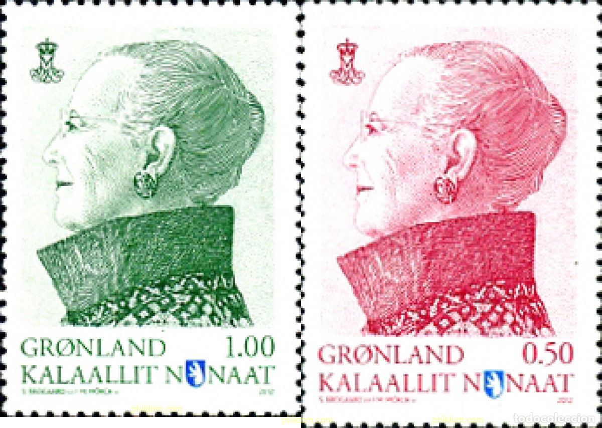 Sellos: 293133 MNH GROENLANDIA 2012 - Foto 1