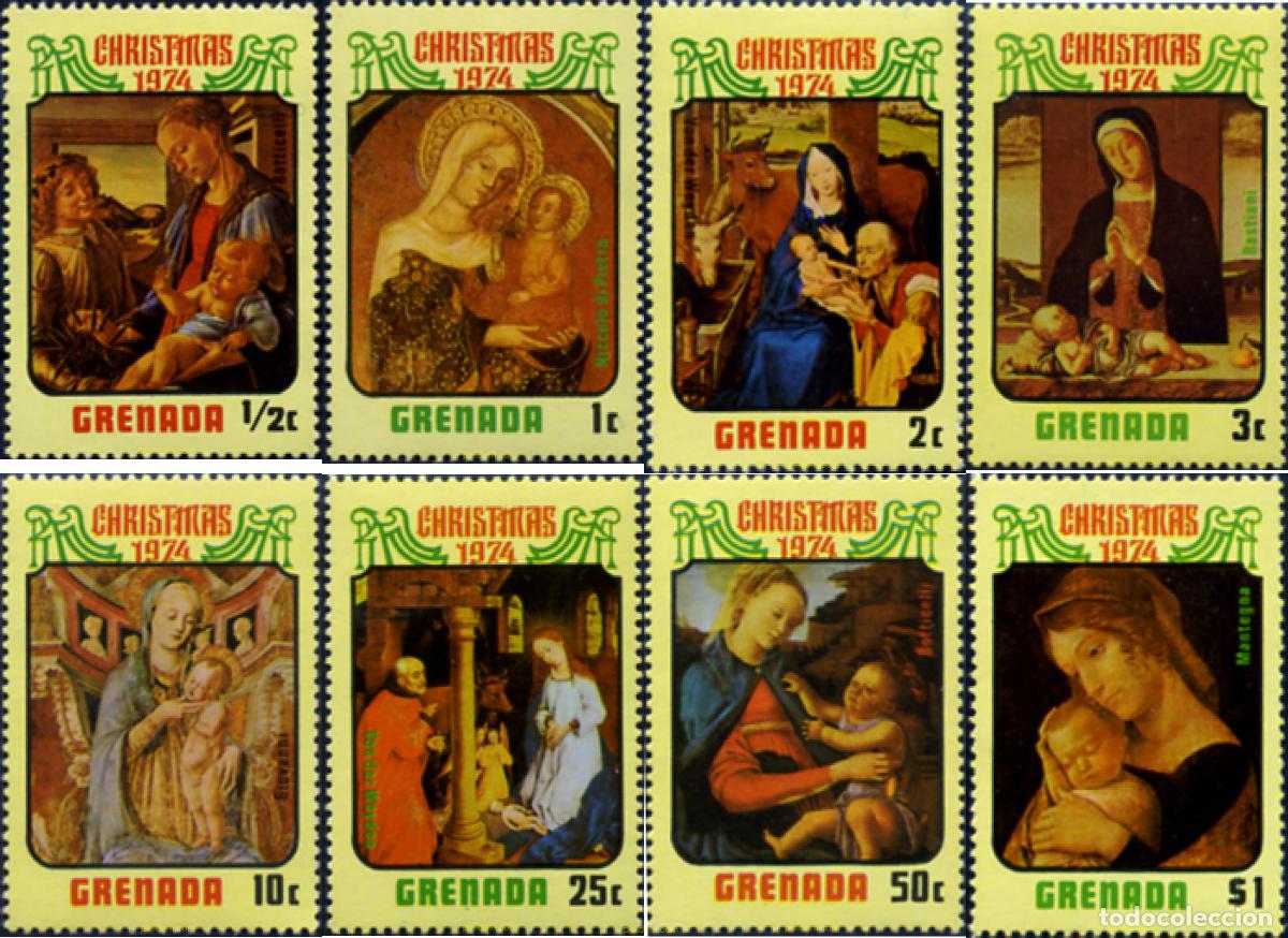 Sellos: 308056 MNH GRANADA 1974 NAVIDAD - Foto 1