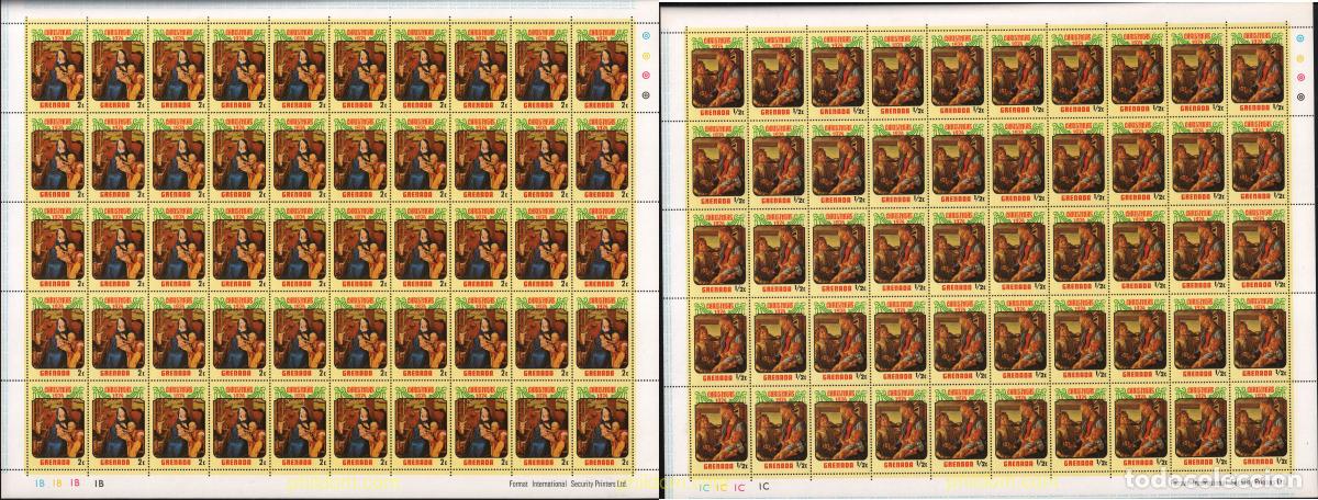Sellos: 617412 MNH GRANADA 1974 NAVIDAD - Foto 1