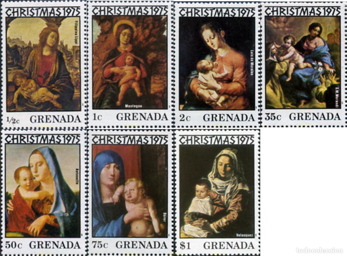 Sellos: 308098 MNH GRANADA 1975 NAVIDAD - Foto 1