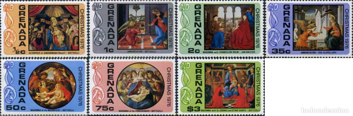 Sellos: 309071 MNH GRANADA 1976 NAVIDAD - Foto 1
