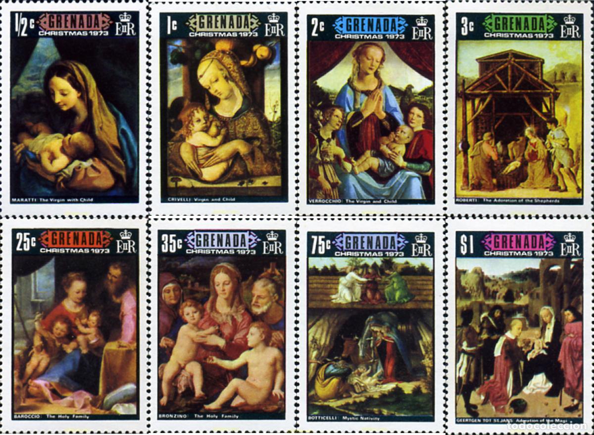 Sellos: 309091 MNH GRANADA 1973 NAVIDAD - Foto 1