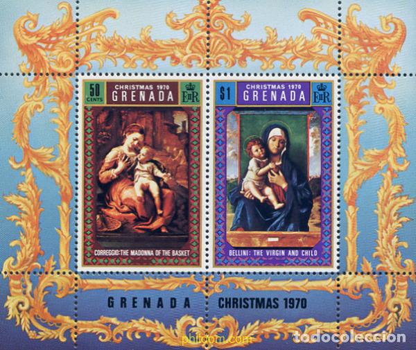 Sellos: 318357 MNH GRANADA 1970 NAVIDAD - Foto 1