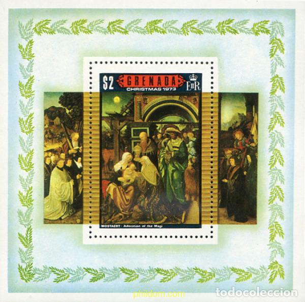 Sellos: 318370 MNH GRANADA 1973 NAVIDAD - Foto 1