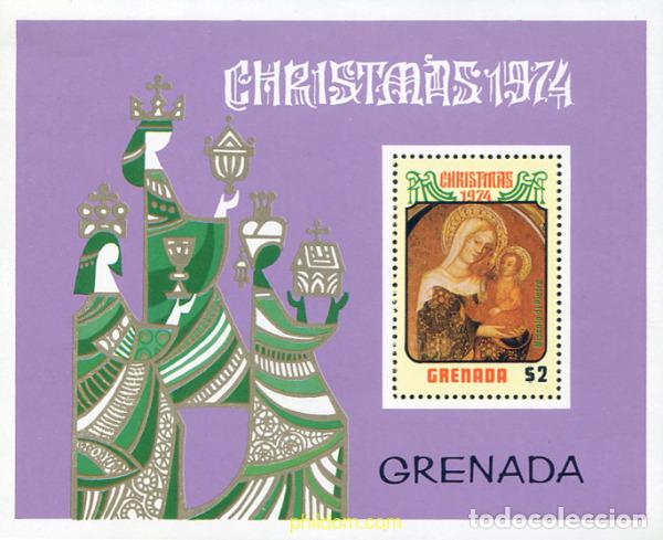 Sellos: 318372 MNH GRANADA 1974 NAVIDAD - Foto 1