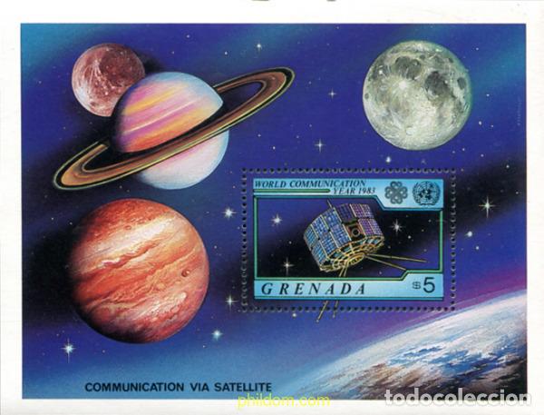 Sellos: 319096 MNH GRANADA 1983 COMUNICACIONES - Foto 1