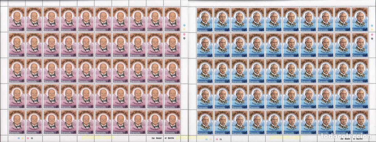 Sellos: 617413 MNH GRANADA 1978 PREMIOS NOBEL - Foto 1