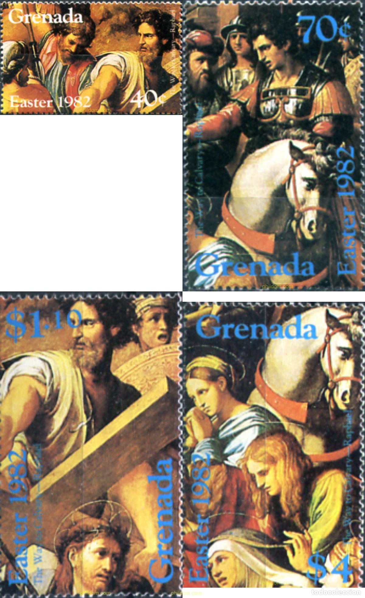 Sellos: 319091 MNH GRANADA 1982 PASCUA - Foto 1