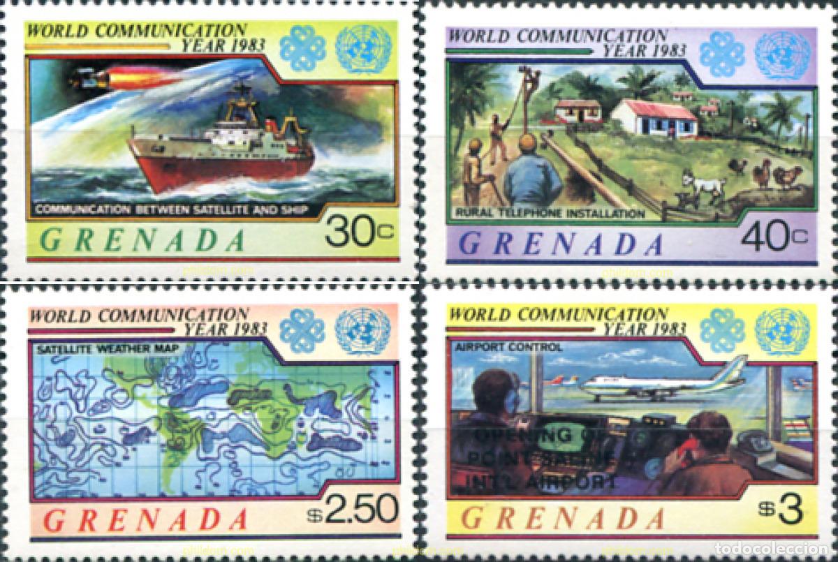 Sellos: 319095 MNH GRANADA 1983 COMUNICACIONES - Foto 1