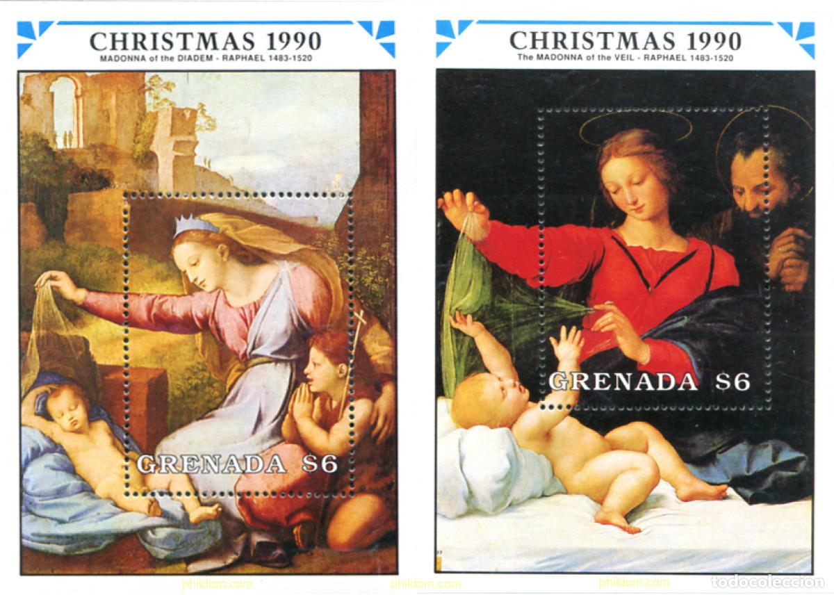 Sellos: 319353 MNH GRANADA 1990 NAVIDAD - Foto 1