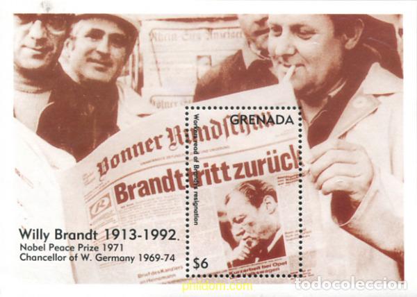 Sellos: 319400 MNH GRANADA 1993 BILLY BRANDT - Foto 1