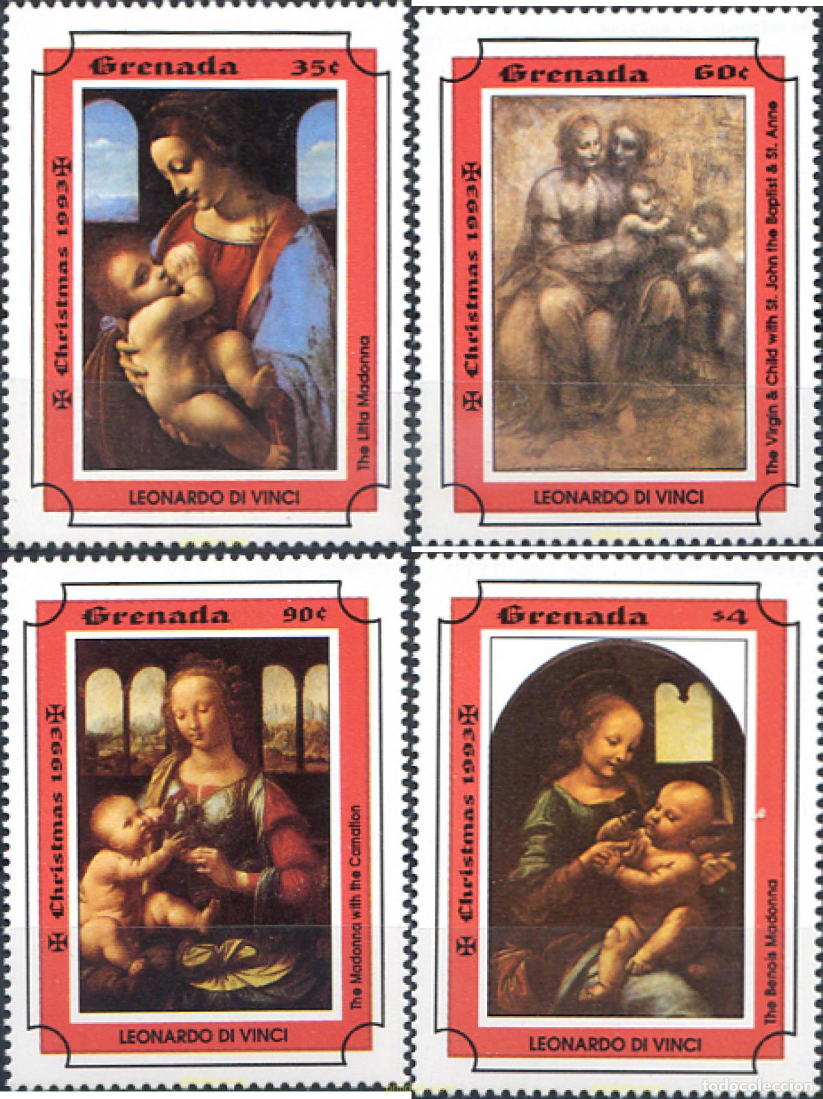 Sellos: 319636 MNH GRANADA 1993 NAVIDAD - Foto 1