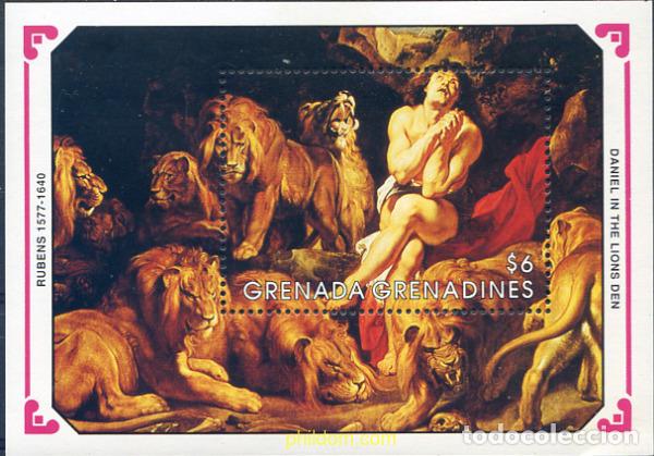 Sellos: 320403 MNH GRANADA GRANADINAS 1991 RUBENS - Foto 1