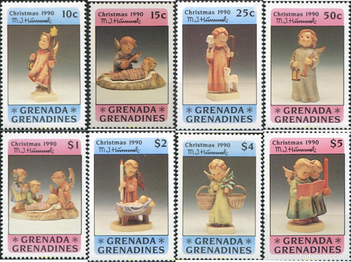 Sellos: 320172 MNH GRANADA GRANADINAS 1991 NAVIDAD - Foto 1