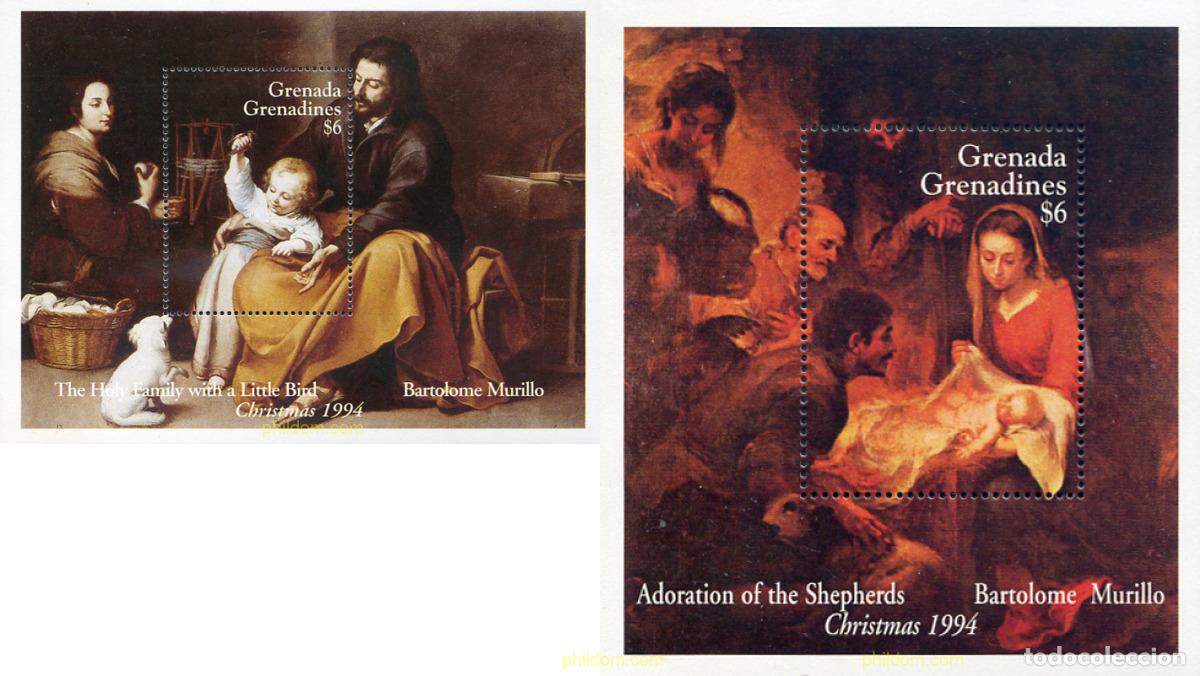 Sellos: 320237 MNH GRANADA GRANADINAS 1994 NAVIDAD - Foto 1