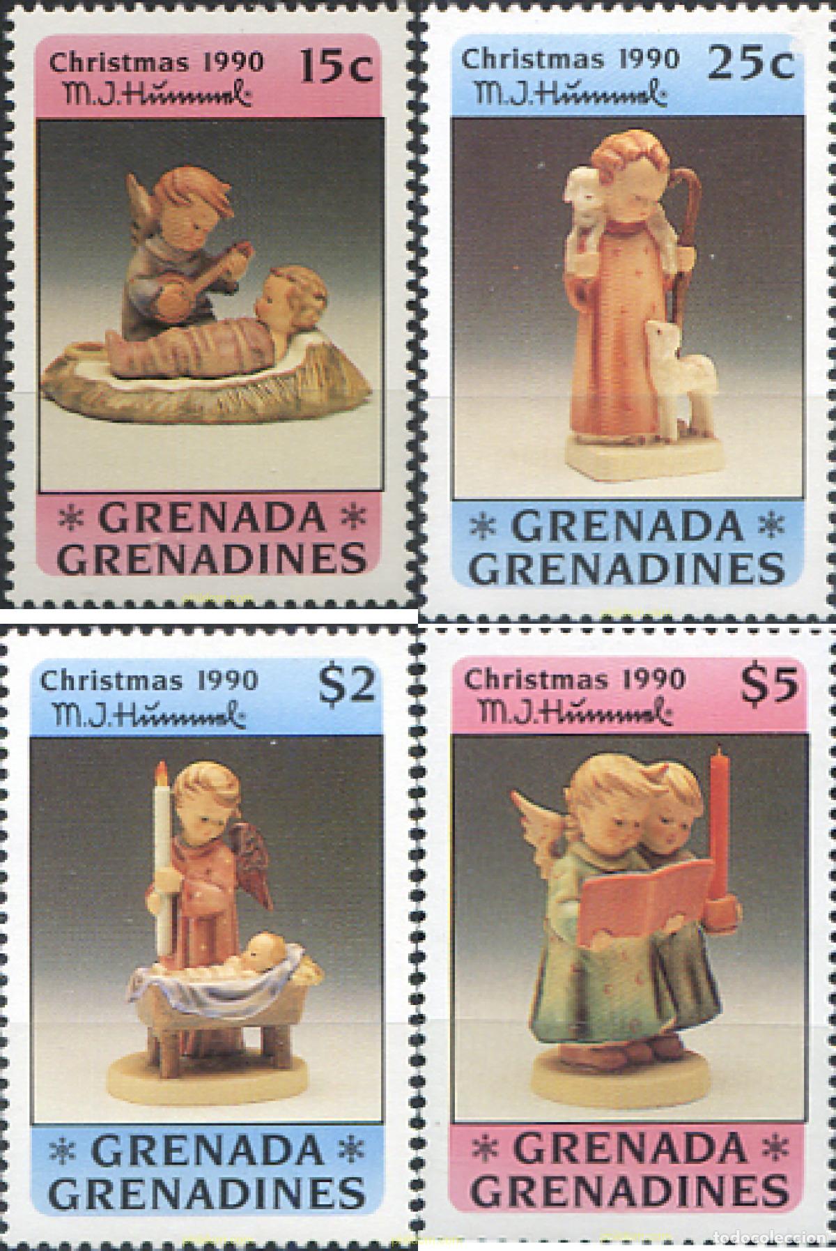 Sellos: 320401 MNH GRANADA GRANADINAS 1991 NAVIDAD - Foto 1