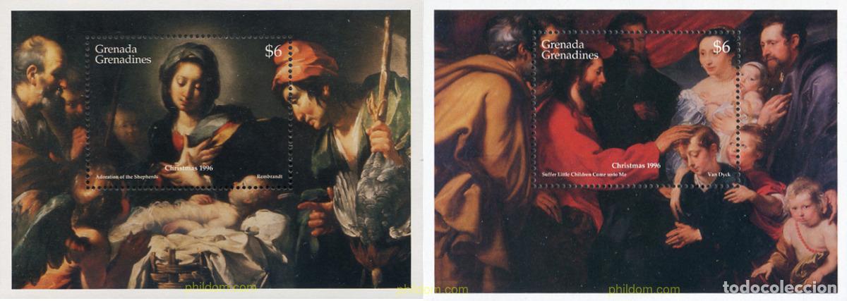 Sellos: 320273 MNH GRANADA GRANADINAS 1996 NAVIDAD - Foto 1