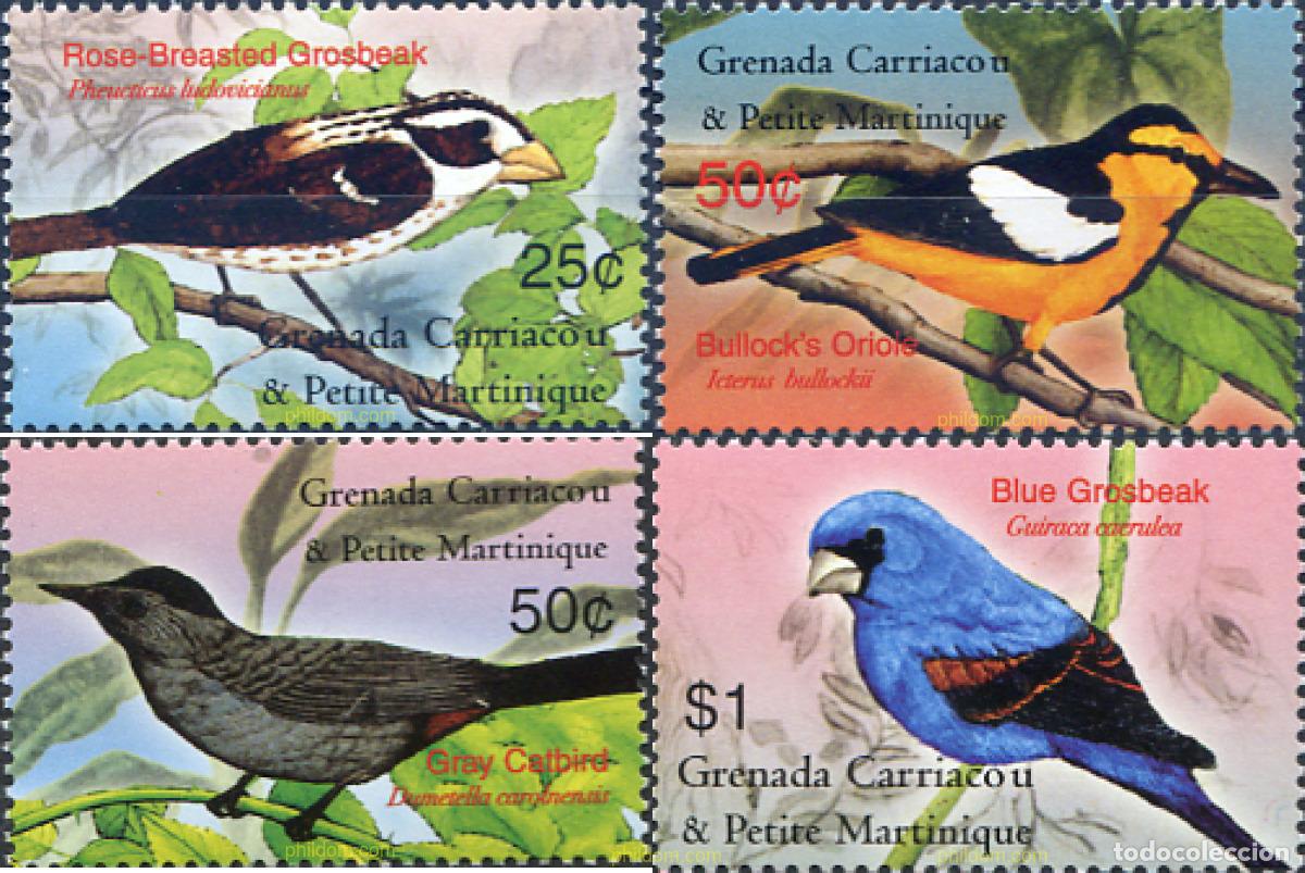 Sellos: 320360 MNH GRANADA GRANADINAS 2003 AVES - Foto 1