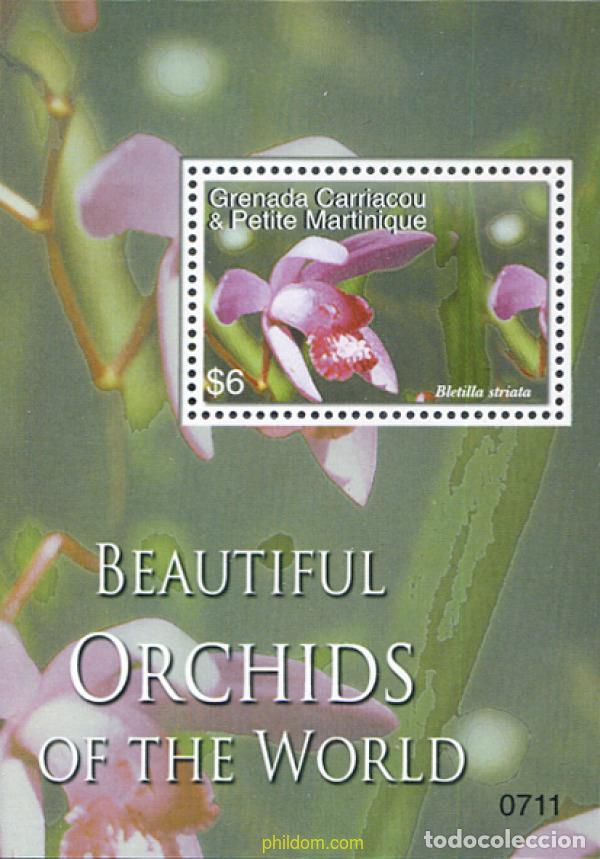 Sellos: 320370 MNH GRANADA GRANADINAS 2007 ORQUIDEA - Foto 1