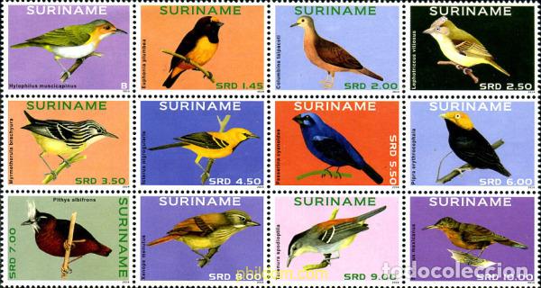 Sellos: 320740 MNH SURINAM 2014 AVES - Foto 1