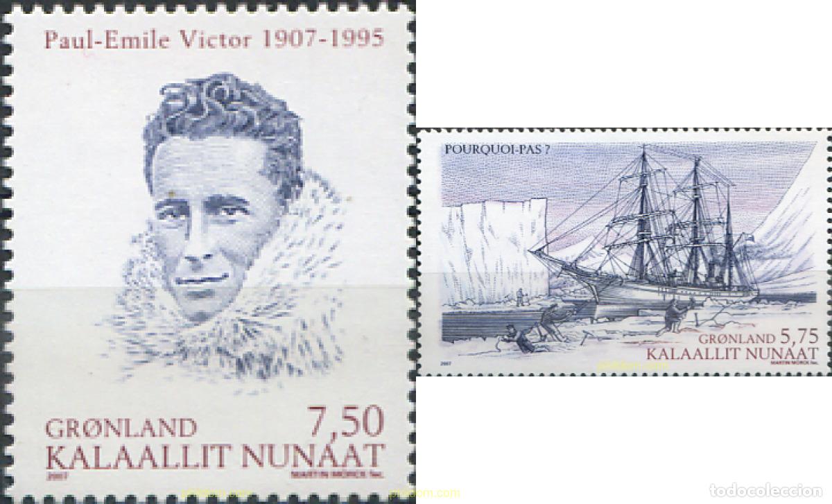 Sellos: 321137 MNH GROENLANDIA 2007 EXPSDICIONES - Foto 1