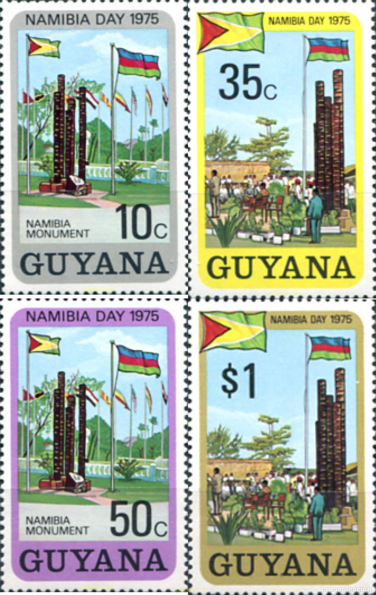 Sellos: 321310 MNH GUYANA 1975 NAVIDAD - Foto 1