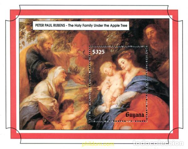 Sellos: 321416 MNH GUYANA 1993 NAVIDAD - Foto 1