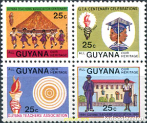 Sellos: 321343 MNH GUYANA 1984 EDUCACION - Foto 1