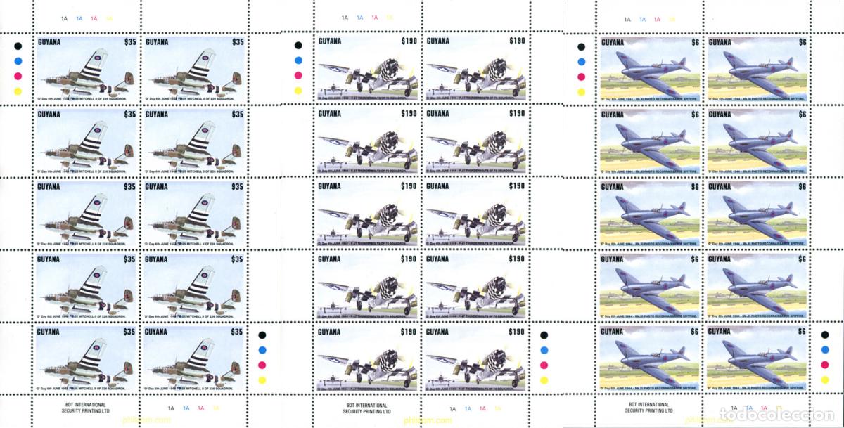 Sellos: 321426 MNH GUYANA 1994 DIA &rdquo;D&rdquo; - Foto 1