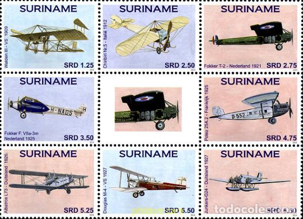 Sellos: 332020 MNH SURINAM 2014 AVONES - Foto 1
