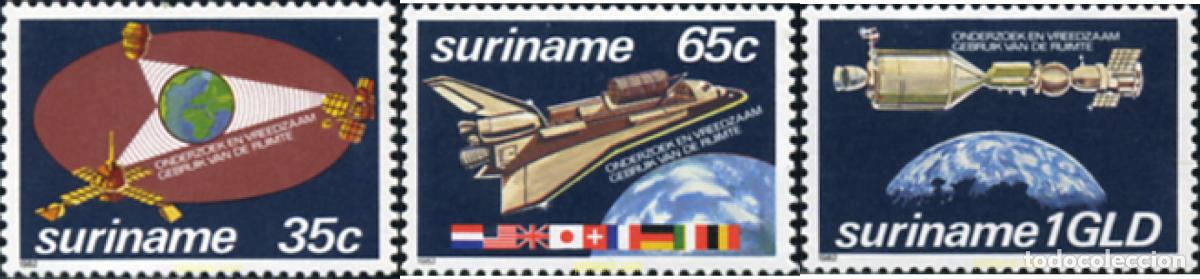 Sellos: 359455 MNH SURINAM 1982 ESPACIO - Foto 1