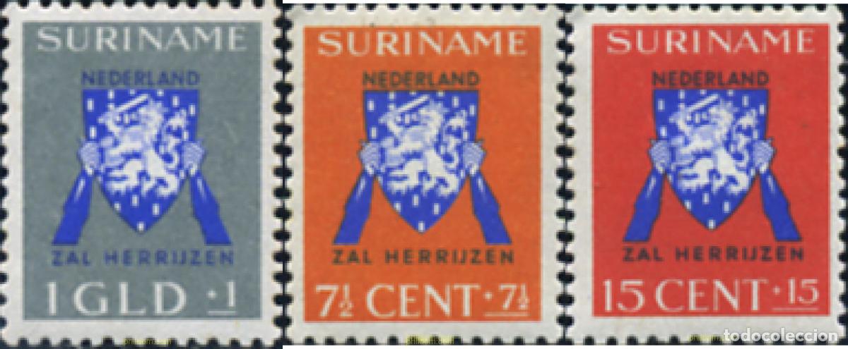 Sellos: 364815 HINGED SURINAM 1941 ESCUDOS - Foto 1