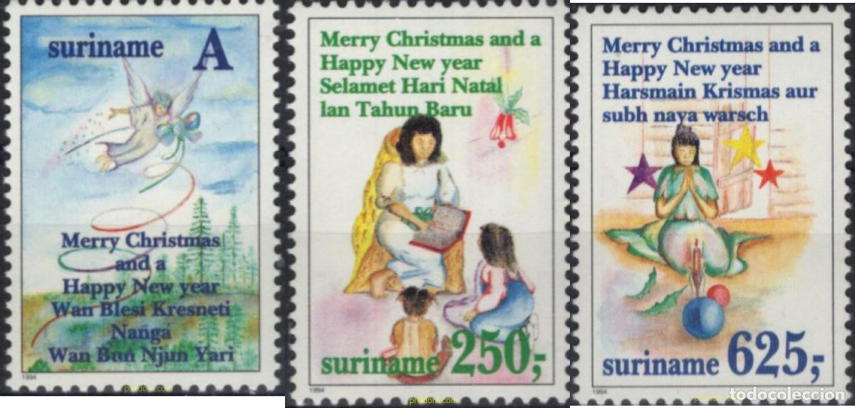 Sellos: 364934 MNH SURINAM 1994 NAVIDAD - Foto 1